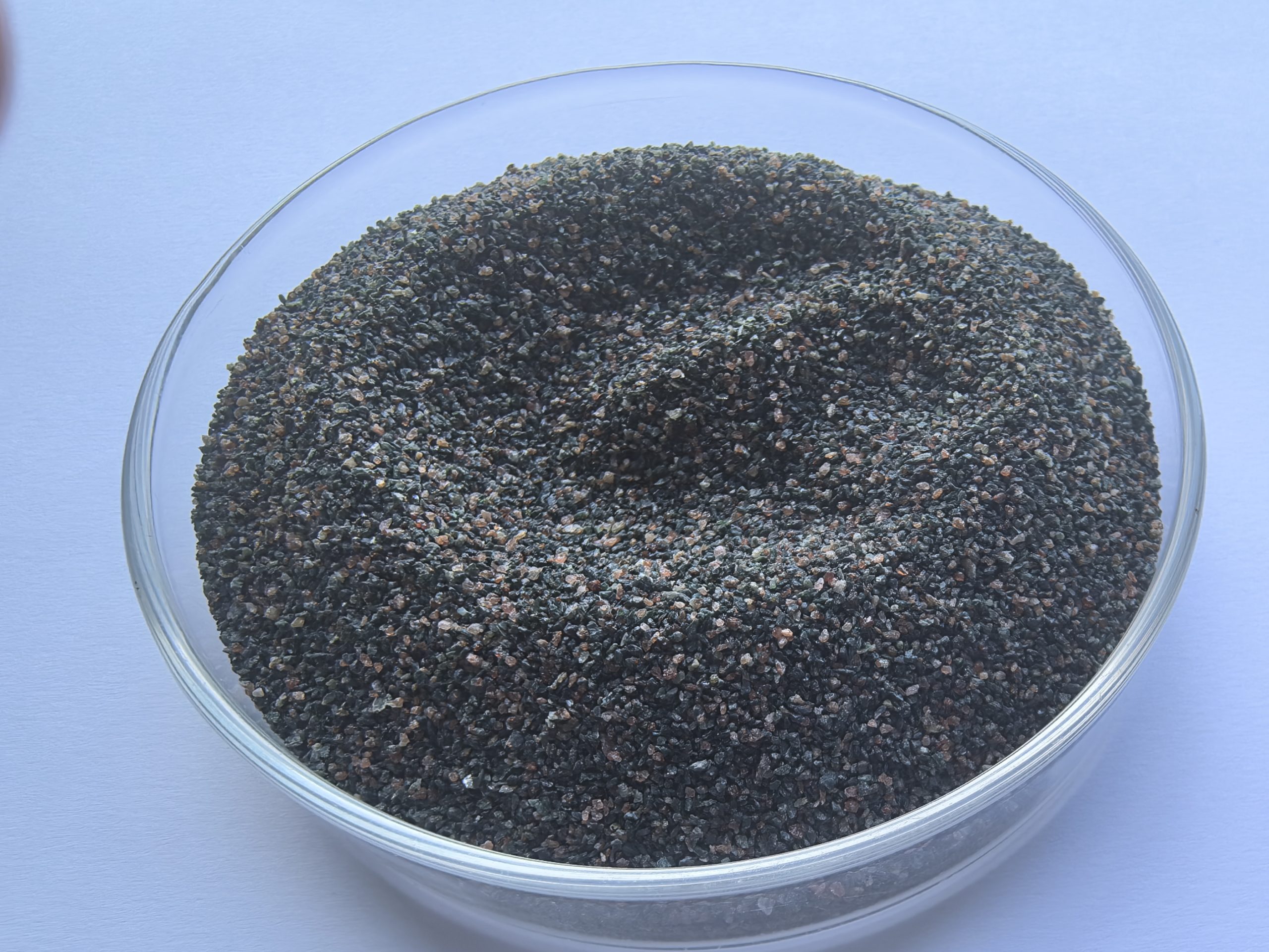 cát garnet xanh